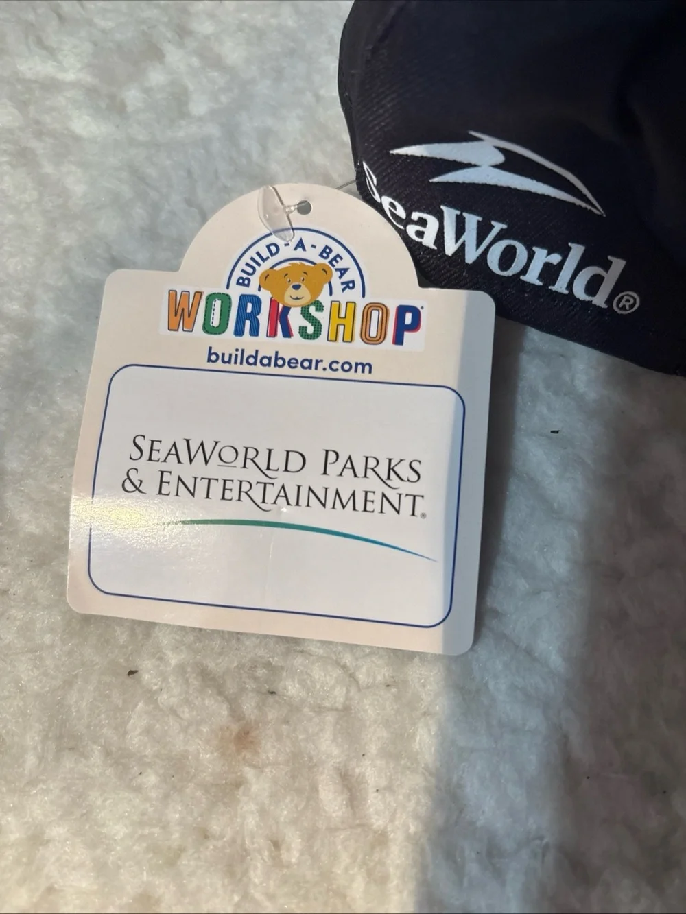 Build A Bear Seaworld Clothing Lot T shirts and Orca Hat New With Tags